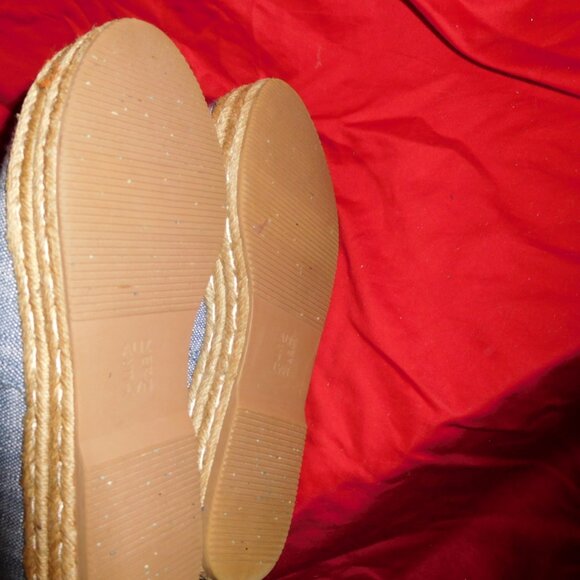 9.5M NATURALIZER PLATFORM ESPADRILLE DENIM BLUE FABRIC THEA - Picture 8 of 12